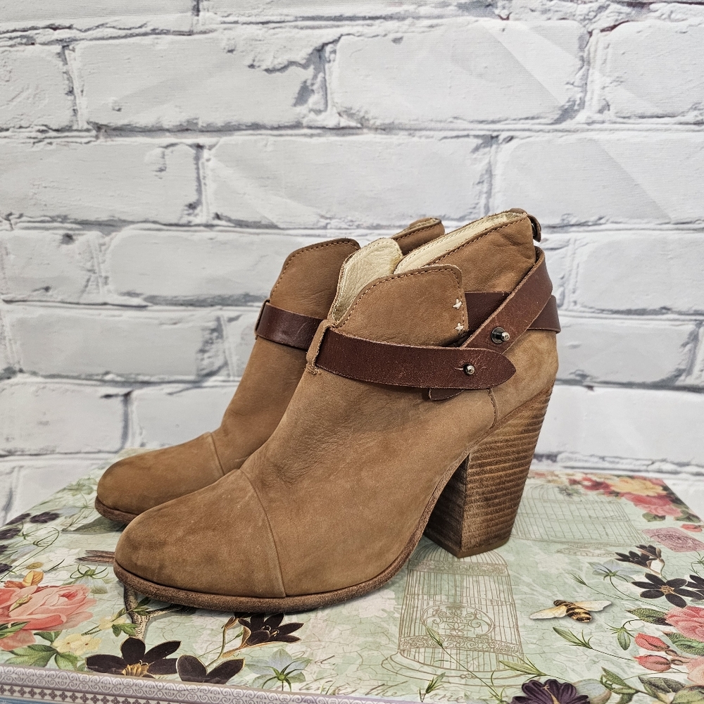 Rag & Bone Harrow Ankle Boots in Brown Size 39